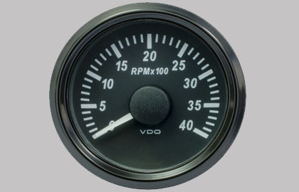 SingleViu Tachometer 4000 RPM